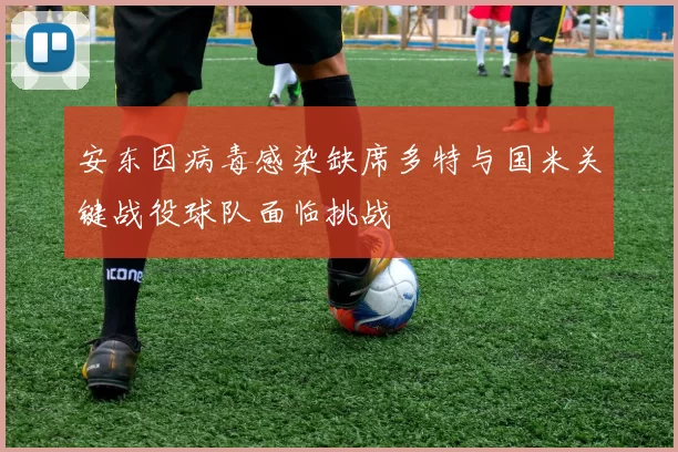 安东因病毒感染缺席多特与国米关键战役球队面临挑战